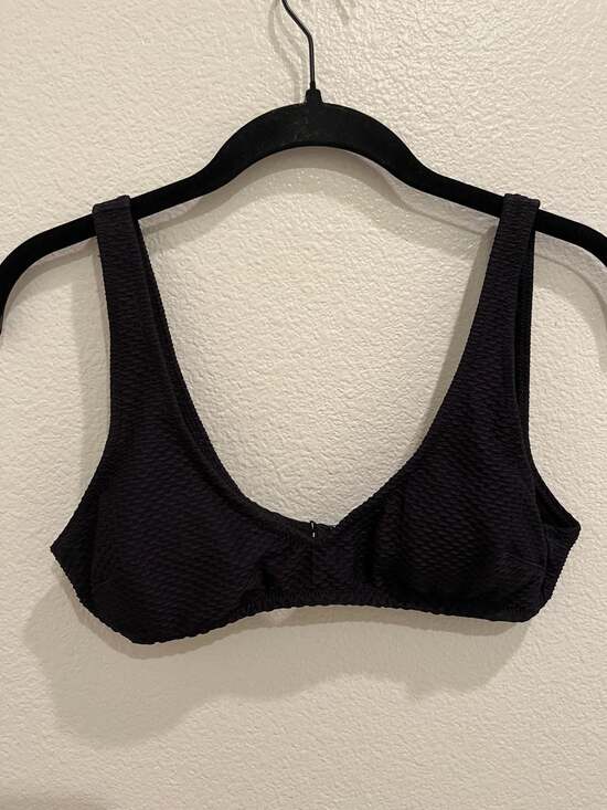 Aerie Other - Aerie REAL GOOD Crinkle Scoop Bikini Top